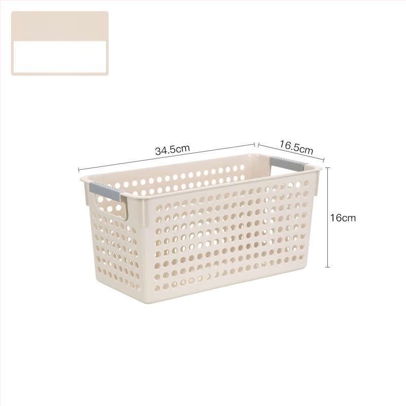 Κάδος αποθήκευσης από πλαστικό, παχύτερος, φορητός, υφαντή κατασκευή, μοντέλο LD6070-6073, κατάλληλος για κουζίνα – αποθήκευση φρούτων, λαχανικών, σνακ και άλλων ειδών