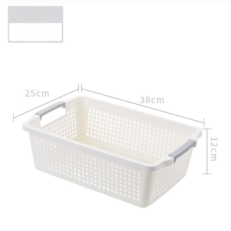 Κάδος αποθήκευσης από πλαστικό, παχύτερος, φορητός, υφαντή κατασκευή, μοντέλο LD6070-6073, κατάλληλος για κουζίνα – αποθήκευση φρούτων, λαχανικών, σνακ και άλλων ειδών