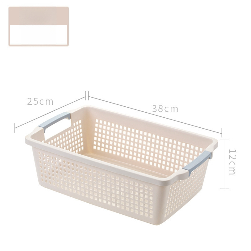 Κάδος αποθήκευσης από πλαστικό, παχύτερος, φορητός, υφαντή κατασκευή, μοντέλο LD6070-6073, κατάλληλος για κουζίνα – αποθήκευση φρούτων, λαχανικών, σνακ και άλλων ειδών