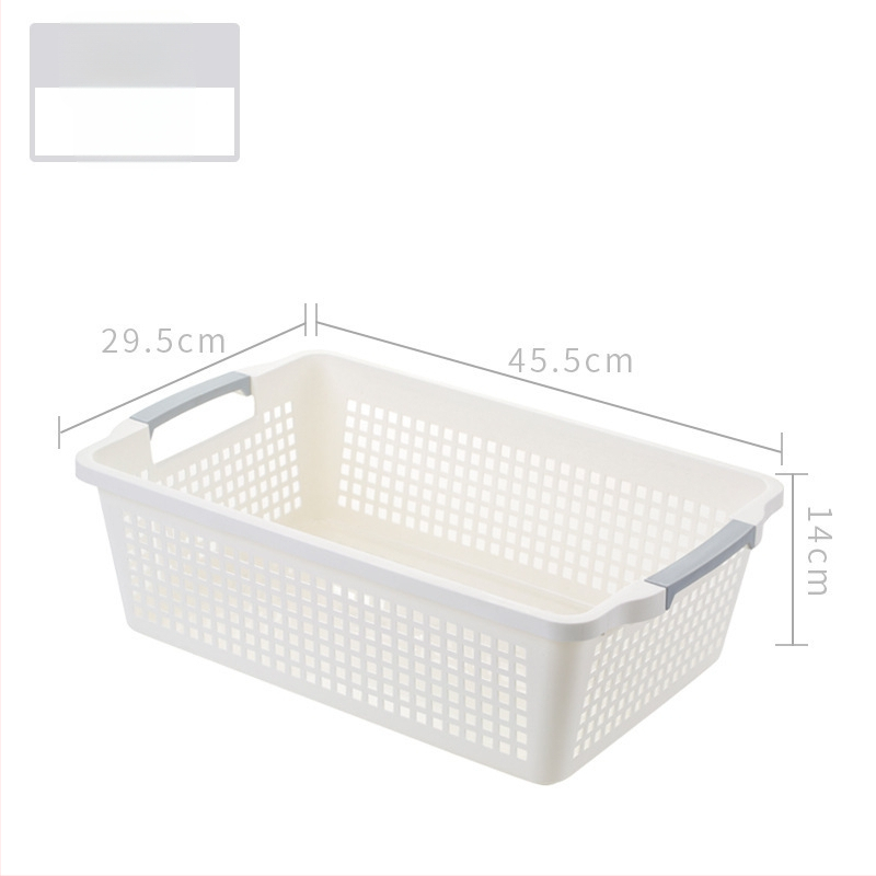 Κάδος αποθήκευσης από πλαστικό, παχύτερος, φορητός, υφαντή κατασκευή, μοντέλο LD6070-6073, κατάλληλος για κουζίνα – αποθήκευση φρούτων, λαχανικών, σνακ και άλλων ειδών