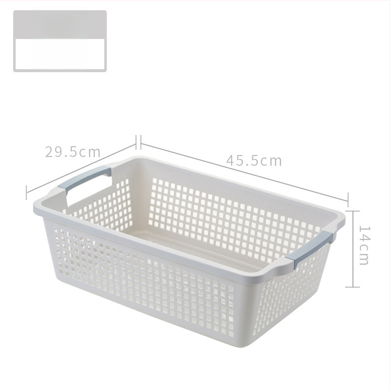 Κάδος αποθήκευσης από πλαστικό, παχύτερος, φορητός, υφαντή κατασκευή, μοντέλο LD6070-6073, κατάλληλος για κουζίνα – αποθήκευση φρούτων, λαχανικών, σνακ και άλλων ειδών