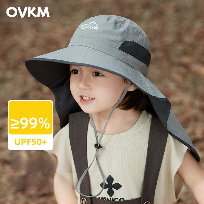 Рибарска шапка с голям бортик, UV защита, полиестер, лято