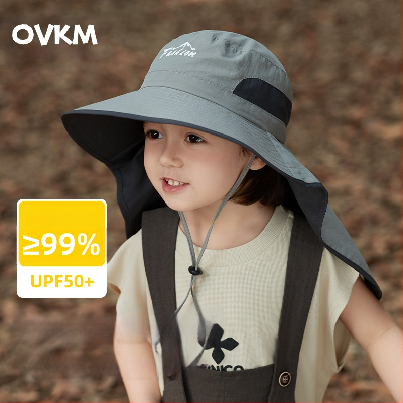 Рибарска шапка с голям бортик, UV защита, полиестер, лято