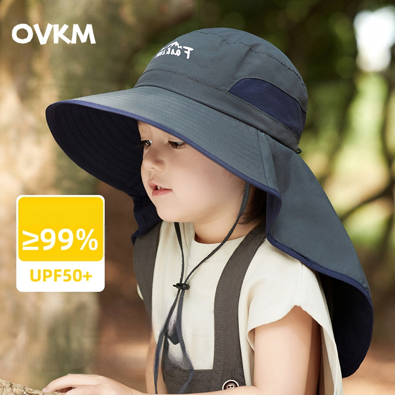 Рибарска шапка с голям бортик, UV защита, полиестер, лято