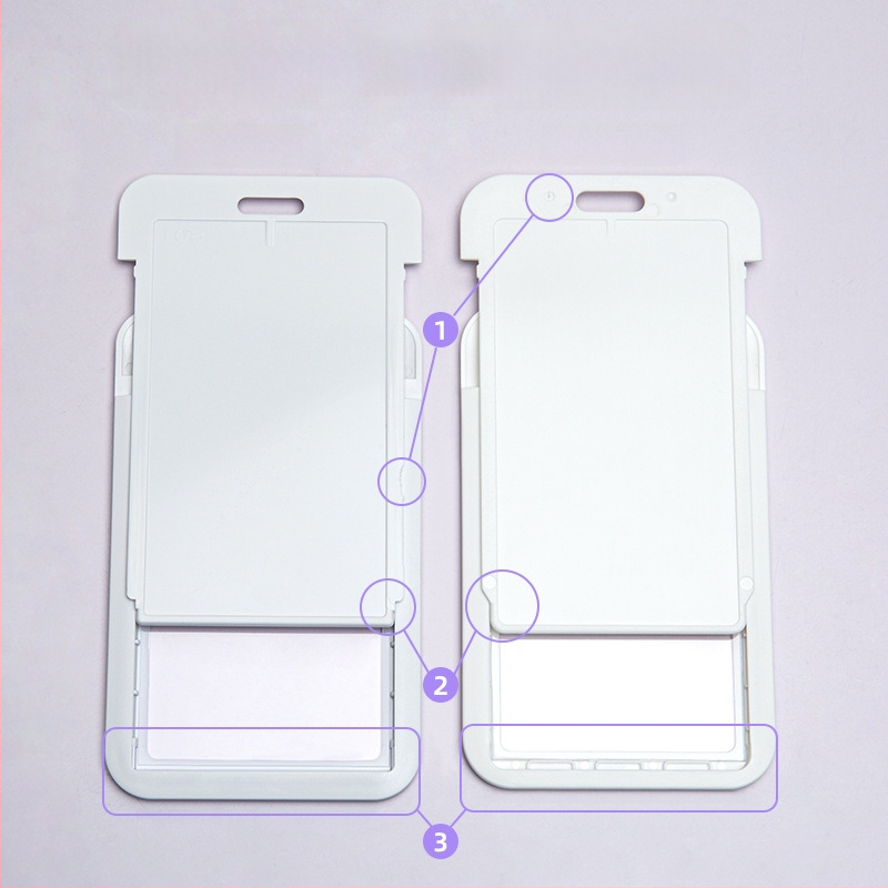 Kortelių laikiklis su karikatūrų dizainu, iš ABS plastiko + skaidraus PET lakšto, pritaikomas prekinis ženklas