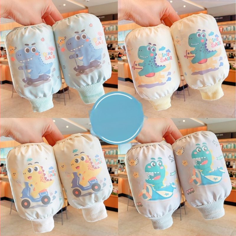 Anti-fouling cartoon pattern laste varrukad talveks, polüester, unisex, vanusegrupid 1–3, 3–8, 8–13