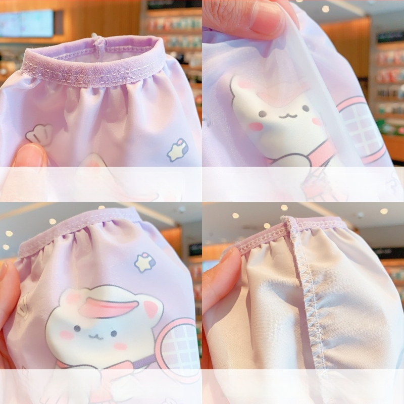 Anti-fouling cartoon pattern laste varrukad talveks, polüester, unisex, vanusegrupid 1–3, 3–8, 8–13