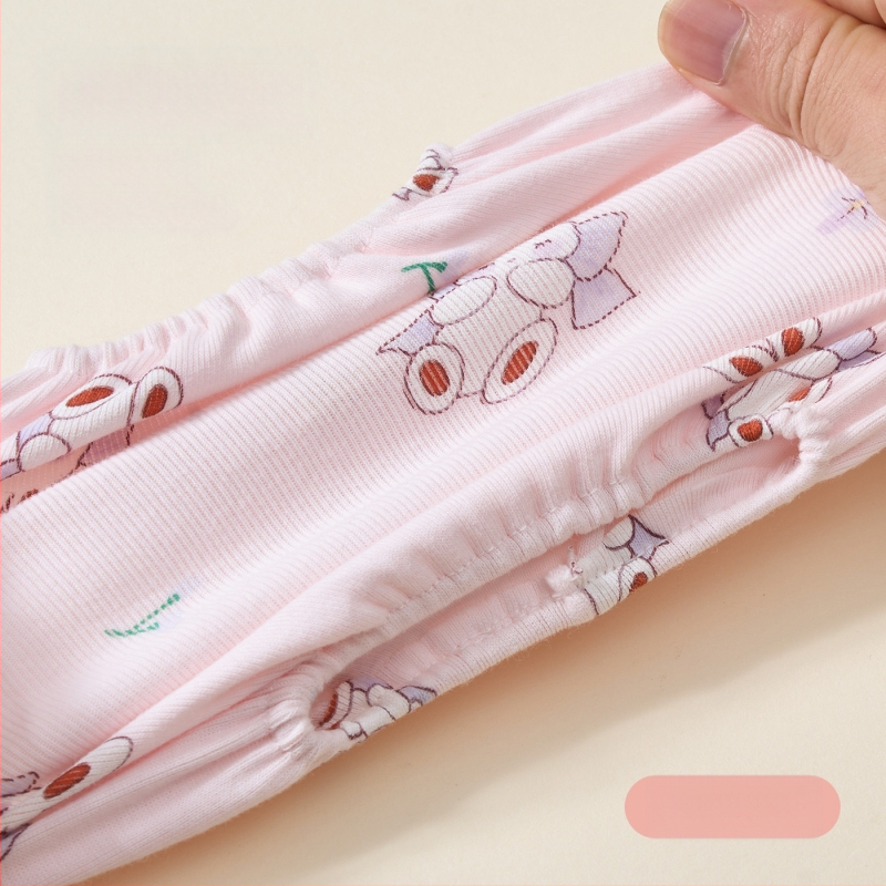 Laste käsivarred 100% puuvillast - määrdumise vastu, reljeefne grafiti muster, unisex, vanuses 0–8 aastat