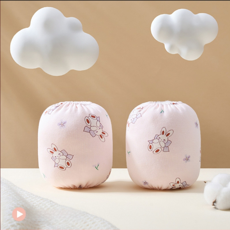 Laste käsivarred 100% puuvillast - määrdumise vastu, reljeefne grafiti muster, unisex, vanuses 0–8 aastat