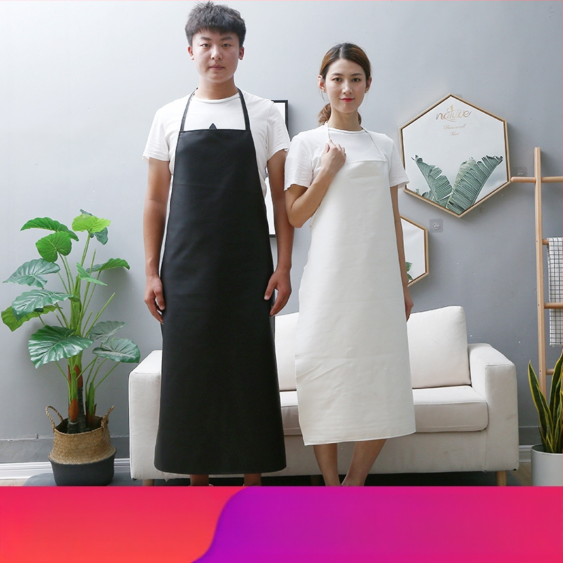 Δερμάτινη χωρίς μανίκια ποδιά – αδιάβροχη, μοντέρνος, απλός στυλ, για σεφ και προσωπικό ξενοδοχείου