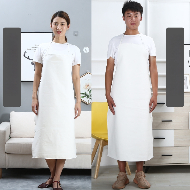 Δερμάτινη χωρίς μανίκια ποδιά – αδιάβροχη, μοντέρνος, απλός στυλ, για σεφ και προσωπικό ξενοδοχείου