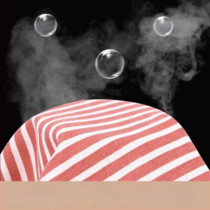 Ποδιά χωρίς μανίκια από βαμβάκι και λινό, αντιβρωμιστικό, ριγέ σχέδιο