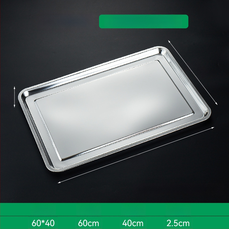 Δίσκος ατμού ρυζιού από ανοξείδωτο ατσάλι, τετράγωνο σχήμα, επιφάνεια ηλεκτρολυτικής επεξεργασίας, εκτυπωμένο λογότυπο, Νέο κινεζικό στυλ