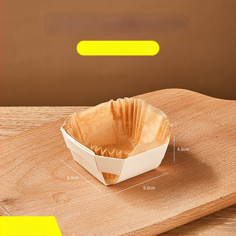 Joe Ξύλινο Μικρό Καλούπι για Τοστ και Κέικ για Φούρνο - Ξύλινο Εργαλείο Αρτοποιίας - Κατηγορία Καρδιά Κουτί, Προέλευση: Κίνα