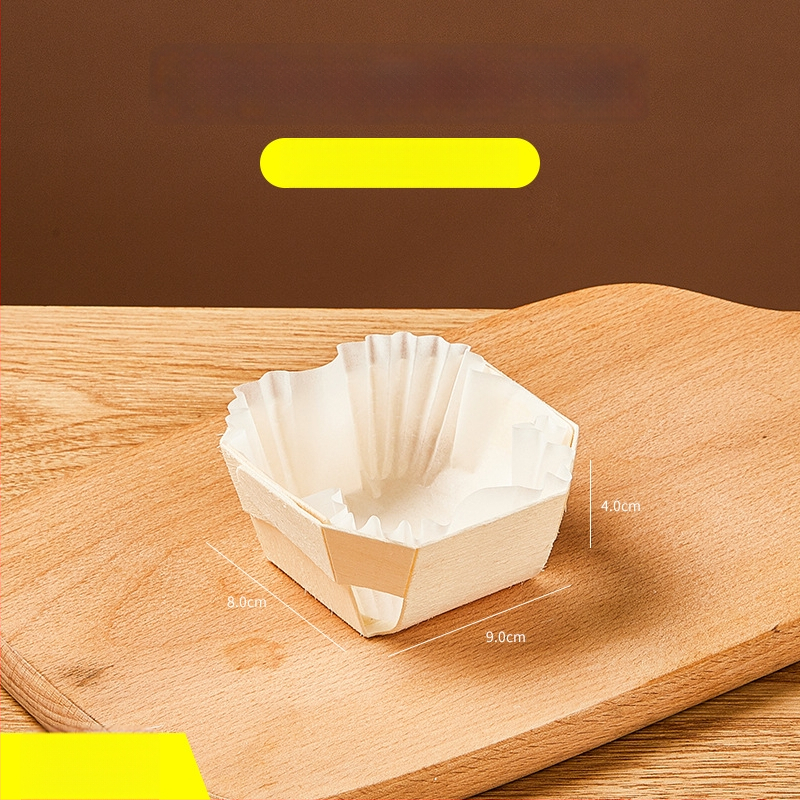 Joe Ξύλινο Μικρό Καλούπι για Τοστ και Κέικ για Φούρνο - Ξύλινο Εργαλείο Αρτοποιίας - Κατηγορία Καρδιά Κουτί, Προέλευση: Κίνα