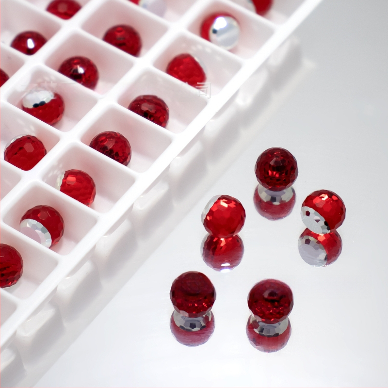 Σκουλαρίκι αυτιού με γυμνό λίθο, στρογγυλή χάντρα, ηλεκτροπλατίνα, μοντέλο Y148