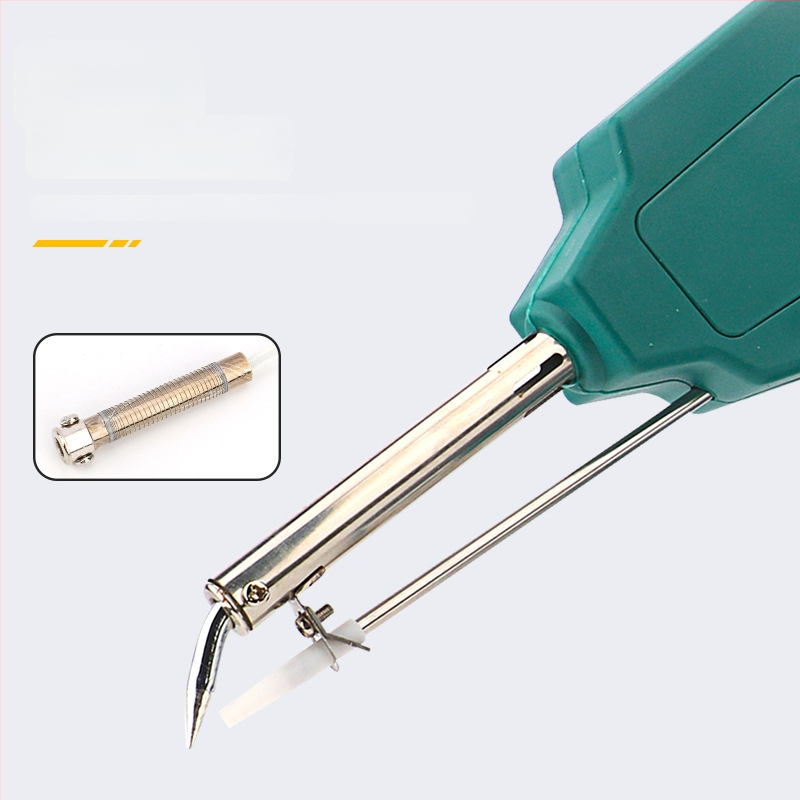 Kāju pedāļa lodēšanas stacija ar pastāvīgu/regulējamu temperatūru un automātisku tinuma padevi, nerūsējošs tērauds, 24V, 80–120W