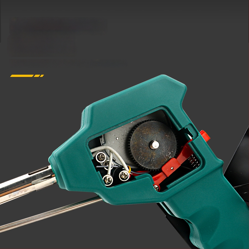 Kāju pedāļa lodēšanas stacija ar pastāvīgu/regulējamu temperatūru un automātisku tinuma padevi, nerūsējošs tērauds, 24V, 80–120W