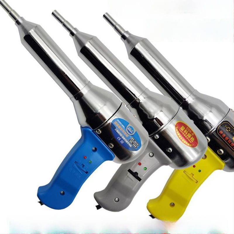 Pistol de sudură pentru plastic cu aer cald, unelte electrice cu aer cald pentru repararea barei de protecție, pistol de topire
