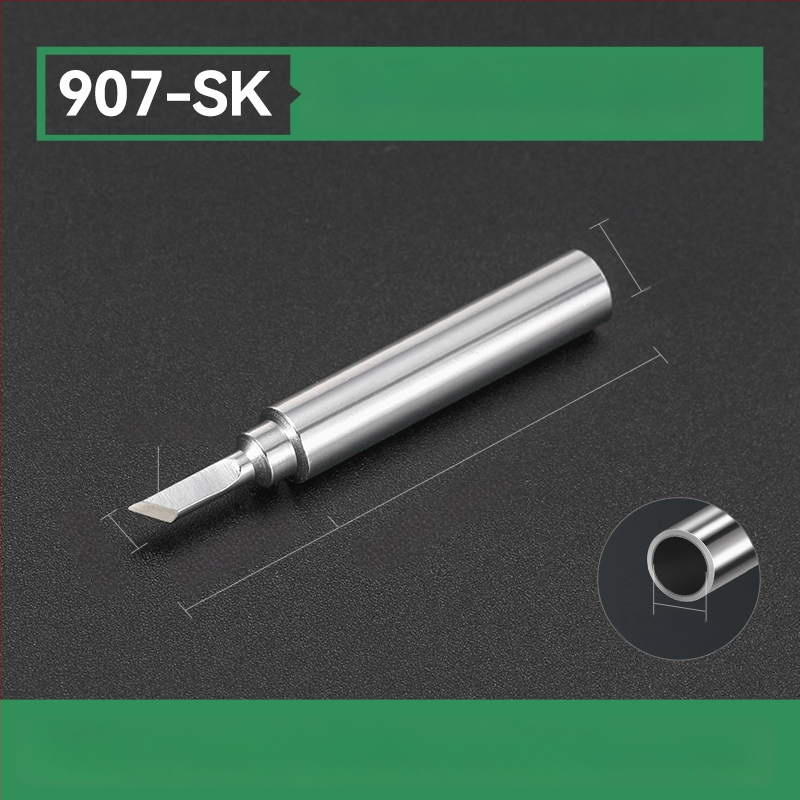 Vrh za lemilo BY905 – Univerzalno unutarnje grijanje, 60W, bakar, vrh u obliku potkove 905S