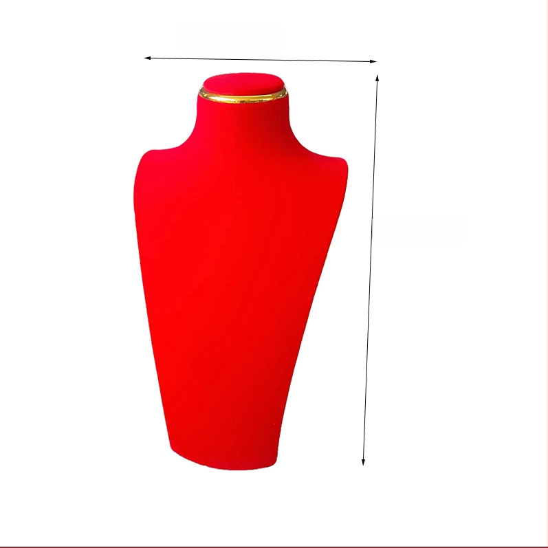 Ράφι κοσμημάτων από μικροϊνες, σχήμα πορτρέτου, μονοεπίπεδο, πολυτελές, χειροποίητο