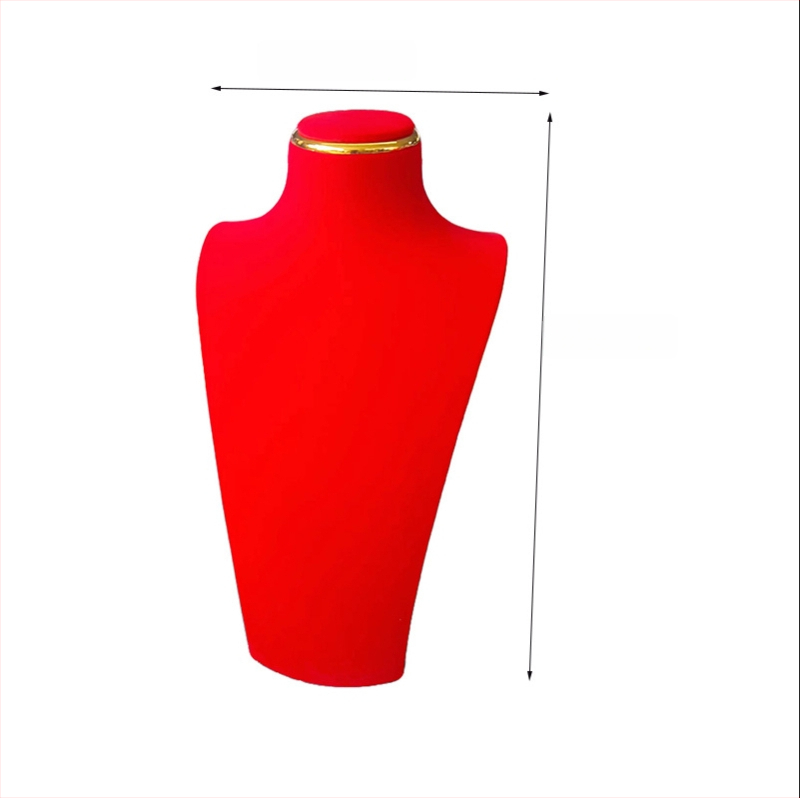 Ράφι κοσμημάτων από μικροϊνες, σχήμα πορτρέτου, μονοεπίπεδο, πολυτελές, χειροποίητο