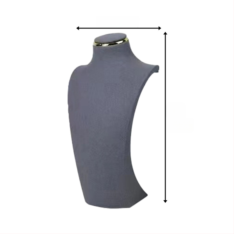 Ράφι κοσμημάτων από μικροϊνες, σχήμα πορτρέτου, μονοεπίπεδο, πολυτελές, χειροποίητο