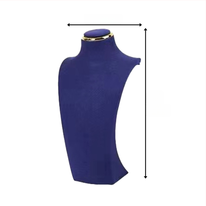 Ράφι κοσμημάτων από μικροϊνες, σχήμα πορτρέτου, μονοεπίπεδο, πολυτελές, χειροποίητο