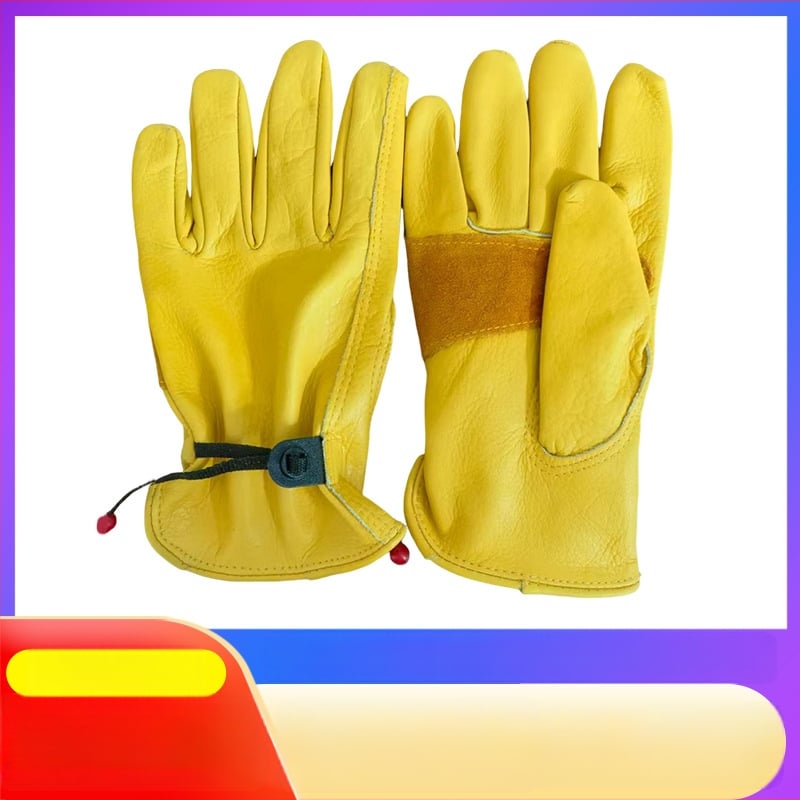 Δερμάτινες εργασιακές γάντες εξωτερικής χρήσης – Αντιολισθητικές, Αντιδιάτρητες, Ανεκτικές σε λιπαρούς διαλύτες, Αντιστατικές, Αναπνεύσιμες
