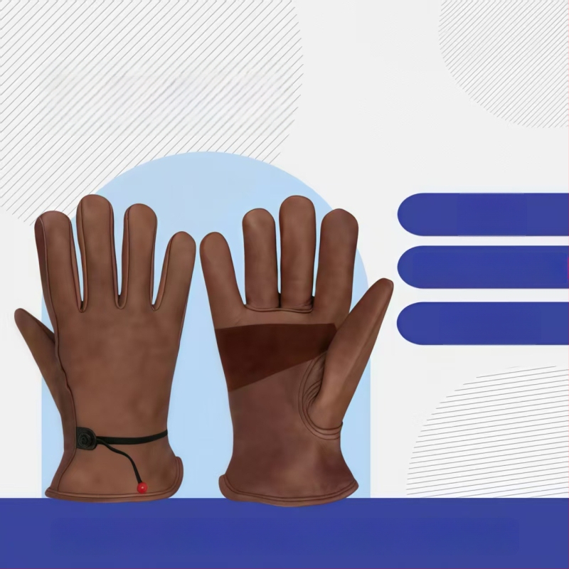 Δερμάτινες εργασιακές γάντες εξωτερικής χρήσης – Αντιολισθητικές, Αντιδιάτρητες, Ανεκτικές σε λιπαρούς διαλύτες, Αντιστατικές, Αναπνεύσιμες