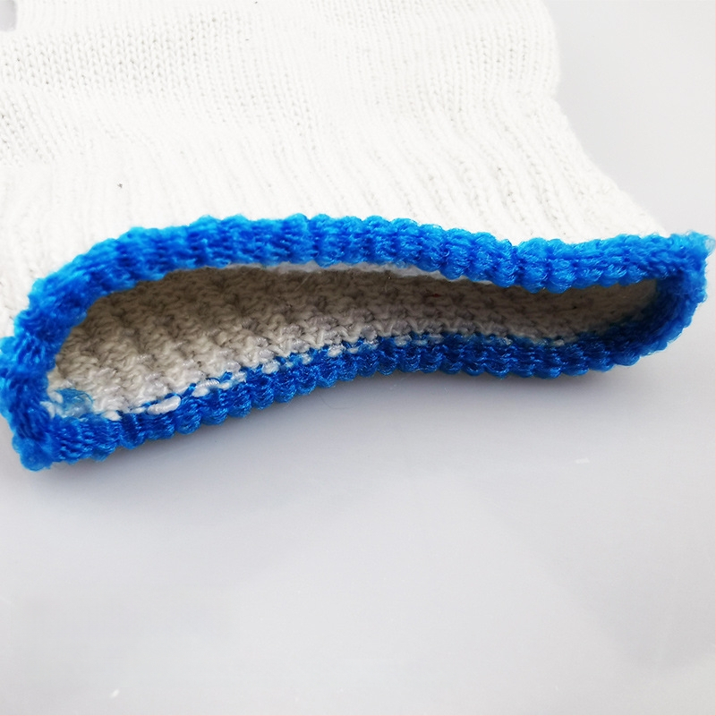 Γάντια προστασίας για εργασία - νάιλον και βαμβάκι, παχυμένα, αντιολισθητικά, βάρος 50