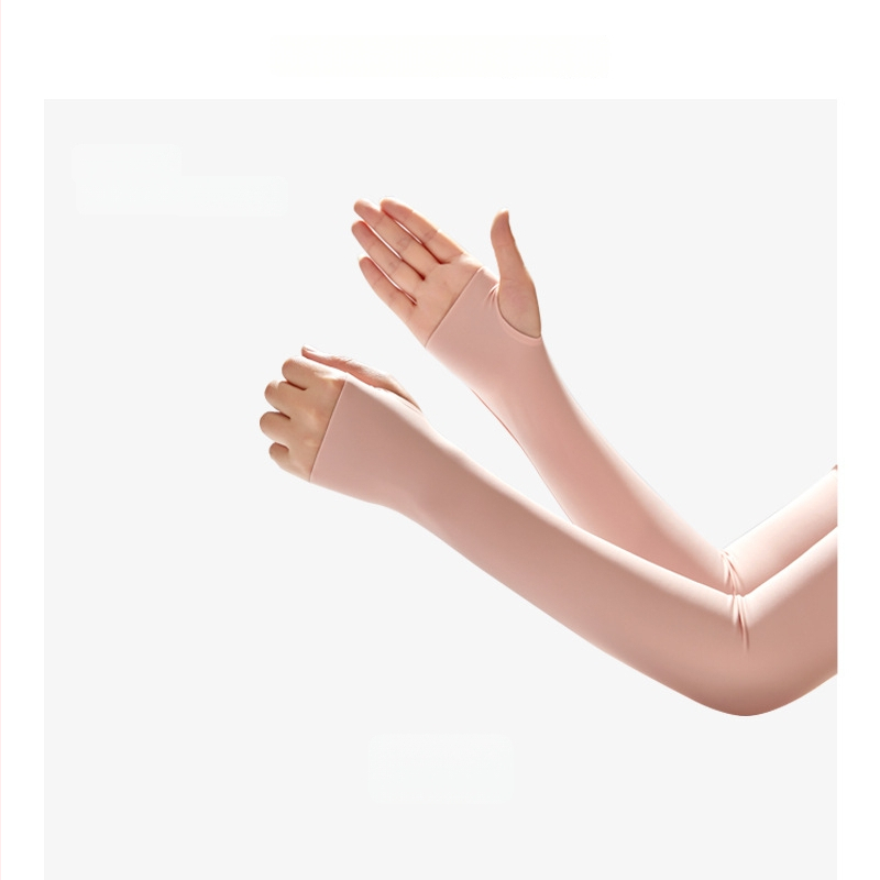 Μανίκι UV προστασίας με ψύξη (Tencel Lyocell, 71–80% κύριο ύφασμα, Καλοκαίρι 2024, Απλό στυλ)