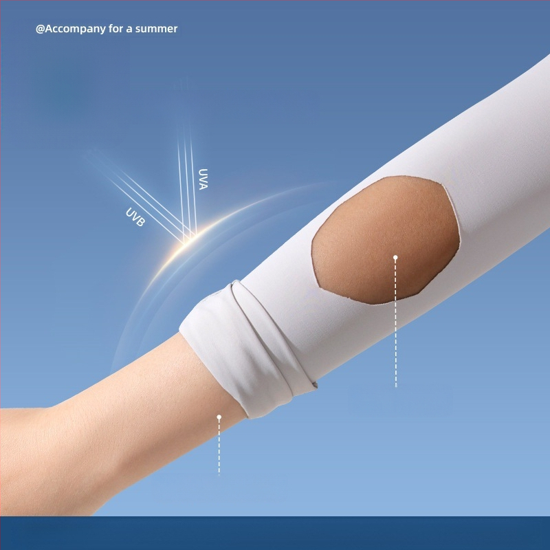 Μανσέτες UV προστασίας από νάιλον για καλοκαίρι – για οδήγηση, ποδηλασία και αθλητικές δραστηριότητες σε εξωτερικούς χώρους, αντιολισθητικές, συμβατές με οθόνη αφής, 81–95% νάιλον