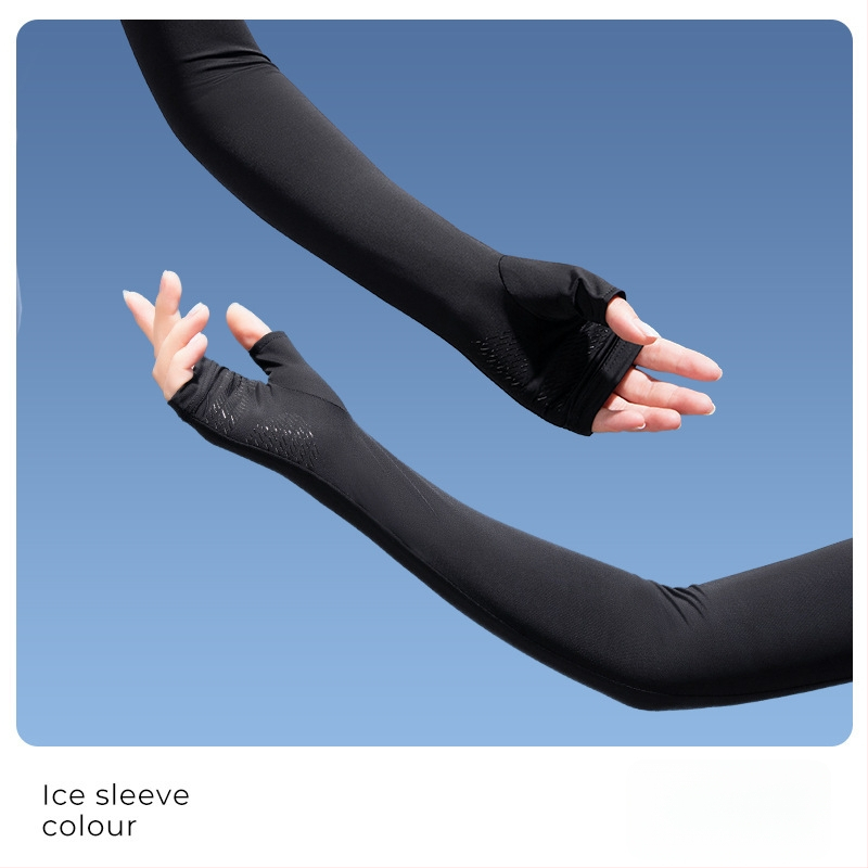 Μανσέτες UV προστασίας από νάιλον για καλοκαίρι – για οδήγηση, ποδηλασία και αθλητικές δραστηριότητες σε εξωτερικούς χώρους, αντιολισθητικές, συμβατές με οθόνη αφής, 81–95% νάιλον