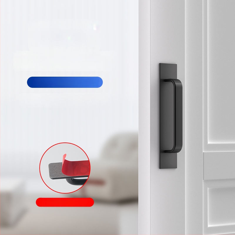 Wanson Handhandle – perforācijai nav nepieciešama rokture no alumīnija sakausējuma skapjiem, atvilktnēm un durvīm, pašlīmējoša, mūsdienīgs dizains