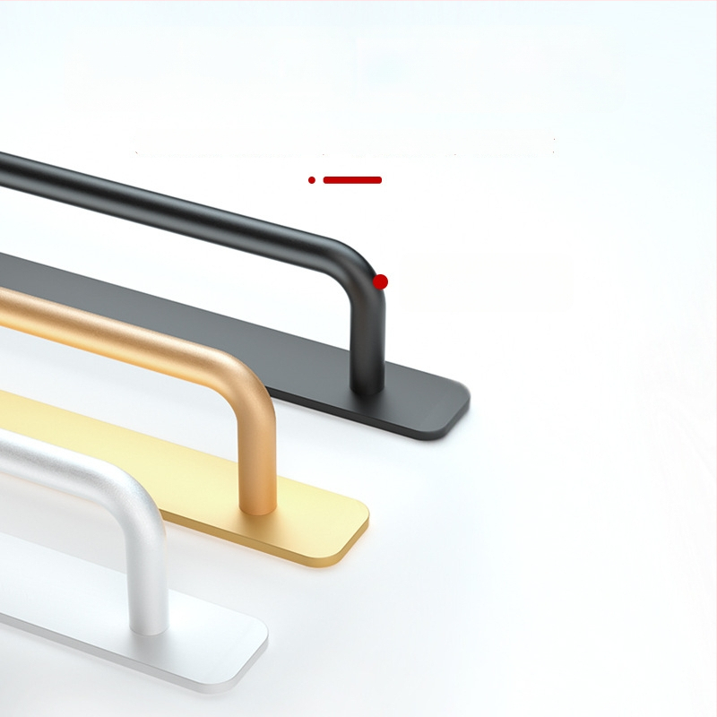 Wanson Handhandle – perforācijai nav nepieciešama rokture no alumīnija sakausējuma skapjiem, atvilktnēm un durvīm, pašlīmējoša, mūsdienīgs dizains