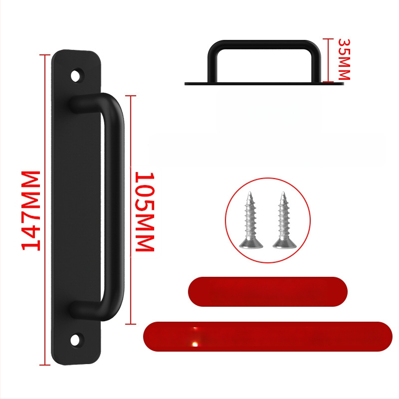 Wanson Handhandle – perforācijai nav nepieciešama rokture no alumīnija sakausējuma skapjiem, atvilktnēm un durvīm, pašlīmējoša, mūsdienīgs dizains