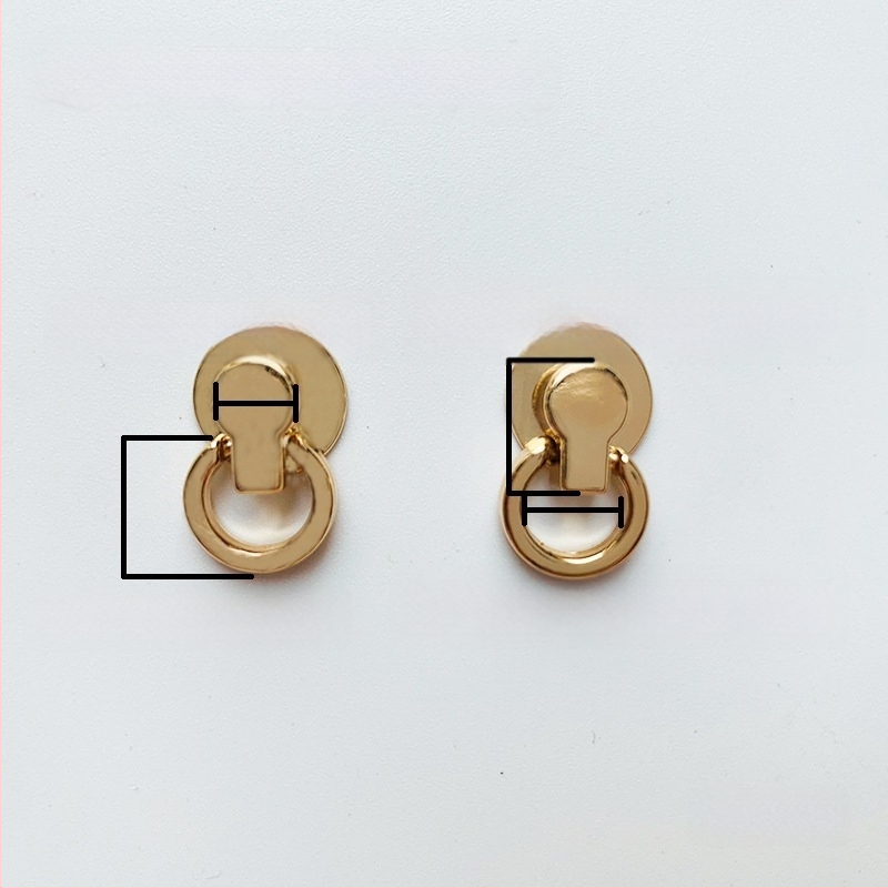 sanmushi τσάντα crossbody με μεταλλική εξάρτηση: γάντζοι για το λουρί, μπαιονέτ αγκίστρια και πλαϊνά κλιπ