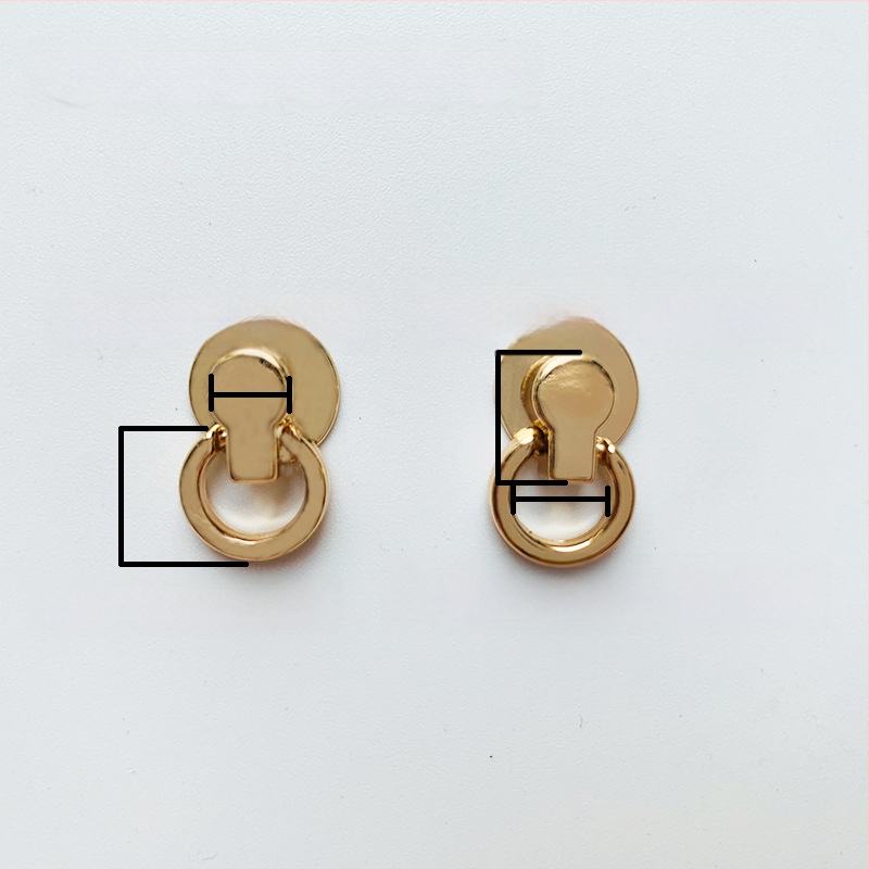 sanmushi τσάντα crossbody με μεταλλική εξάρτηση: γάντζοι για το λουρί, μπαιονέτ αγκίστρια και πλαϊνά κλιπ