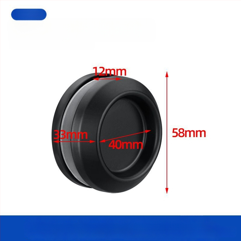 Nerūsējošā tērauda apaļa roktura stikla durvīm, piemērots vannas/dušas kabīnei, moderns minimālisks stils, virsmas: matētas, spīdīgas vai elektroplātētas