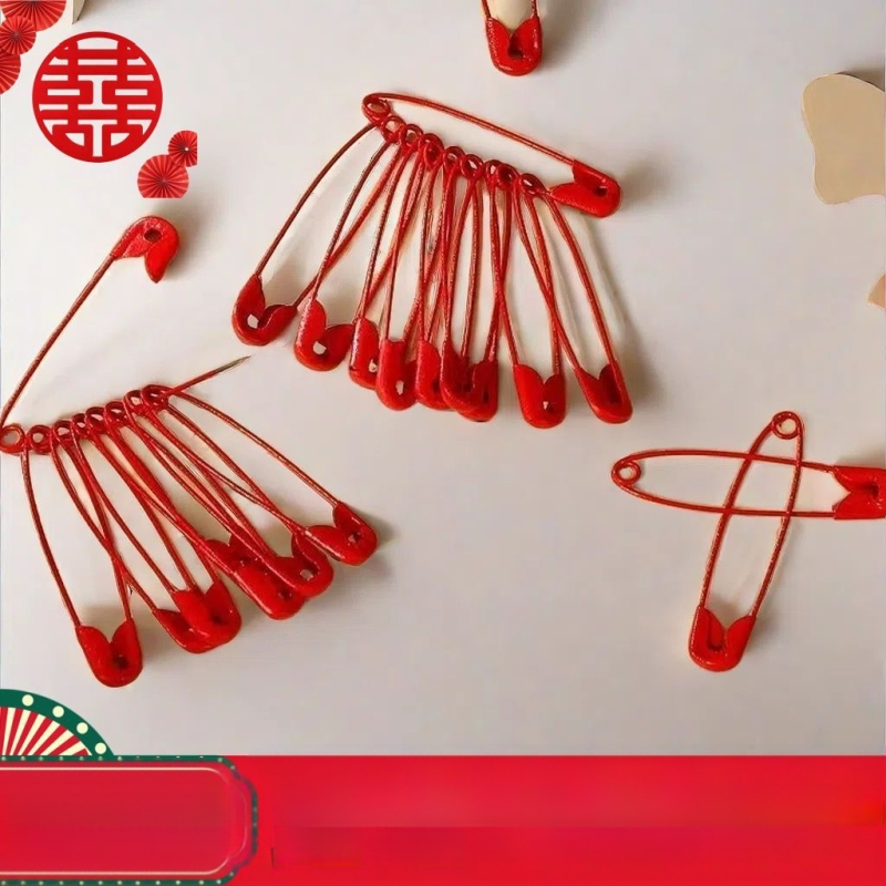 Καρφίτσα γάμου, κράμα, με κέντημα, διπλής χρήσης, κινέζικου στυλ