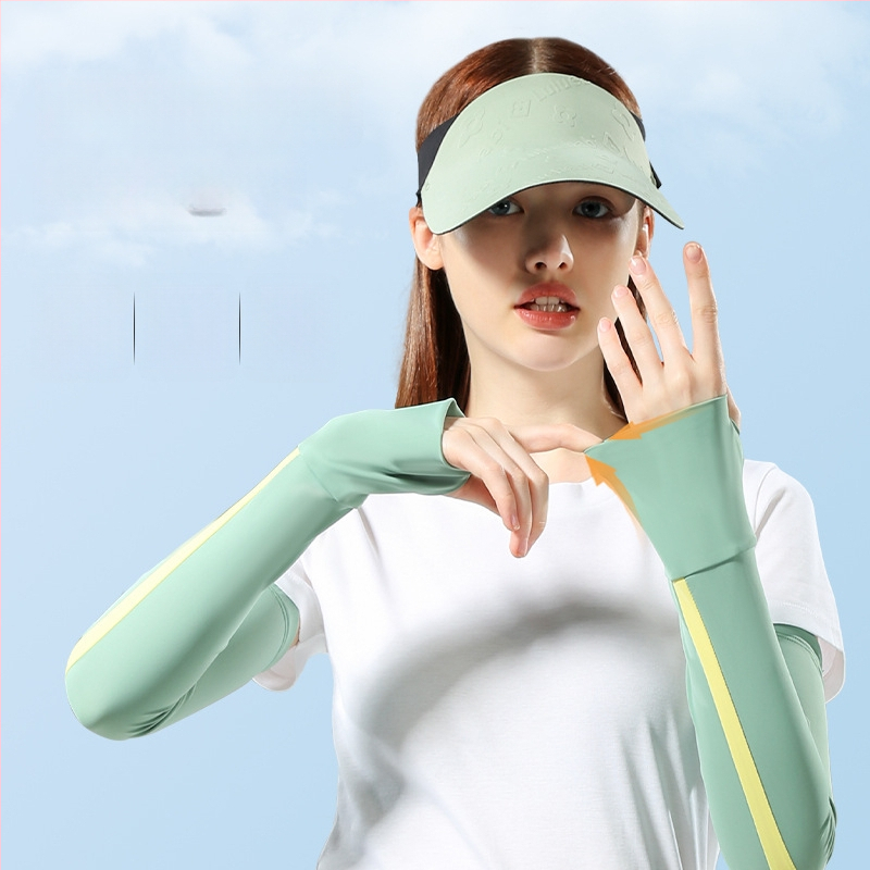 Manșete pentru braț Gu Teng, material Ice Silk din nailon, 81–95% conținut de nailon, Colecția vară 2024