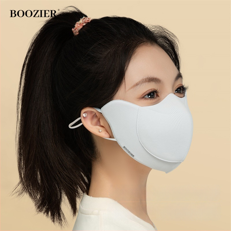 Зимно-есенна ветроустойчива и топла маска за лице с ушна каишка, полиестерно влакно, UPF50+ UV защита, оригинален дизайн