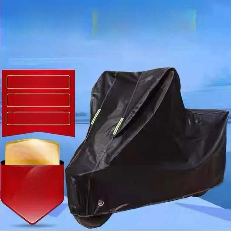 Elektrotransportaļu un motociklu pārsegs – Oxford audums, lietu izturīgs, UV aizsardzība, putekļu izturība, sniega izturība