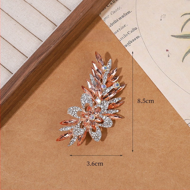 Καρφίτσα από κράμα σε σχήμα χρυσάνθεμου – αγροτικό στυλ, ηλεκτροπλατίωση, διακοσμητικό.