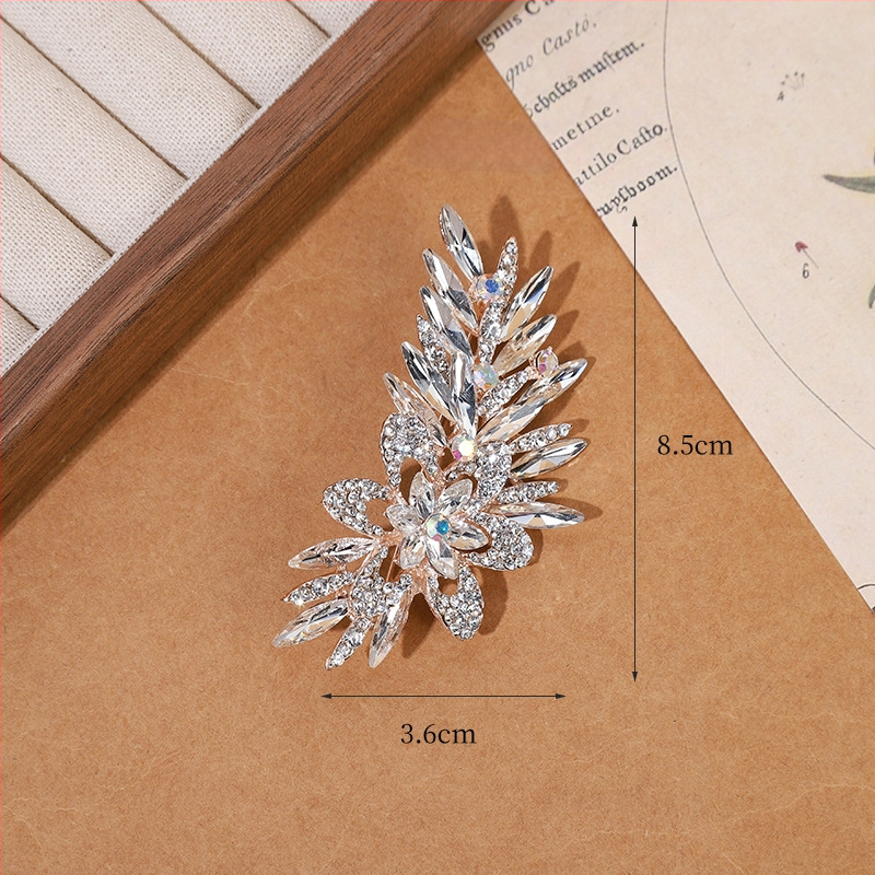 Καρφίτσα από κράμα σε σχήμα χρυσάνθεμου – αγροτικό στυλ, ηλεκτροπλατίωση, διακοσμητικό.