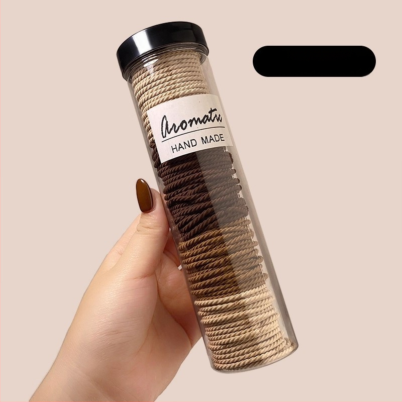 Plaukų aksesuaras aukštai uodegai - apvalus plaukų gumelė, Korėjietiškas stilius, rankų darbas, mišrios medžiagos