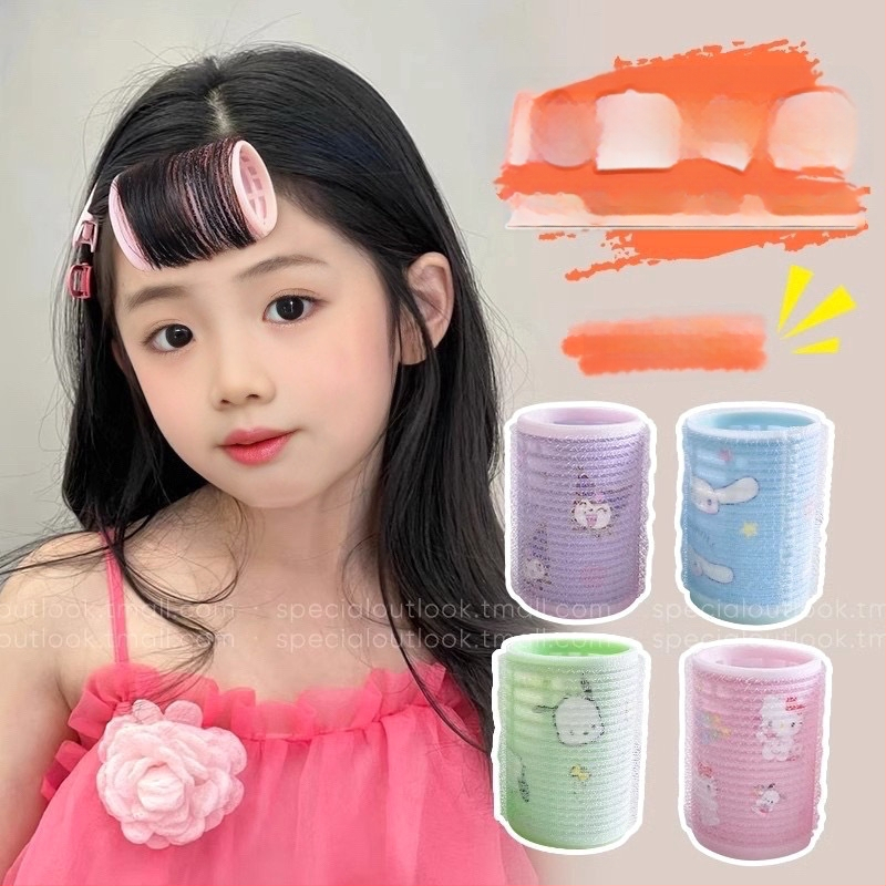 Vaikų plaukų garbanoms skirtas vamzdelis su karikatūrų personažais – Yinmai, medžiaga: plastikas/derva, rankų darbas