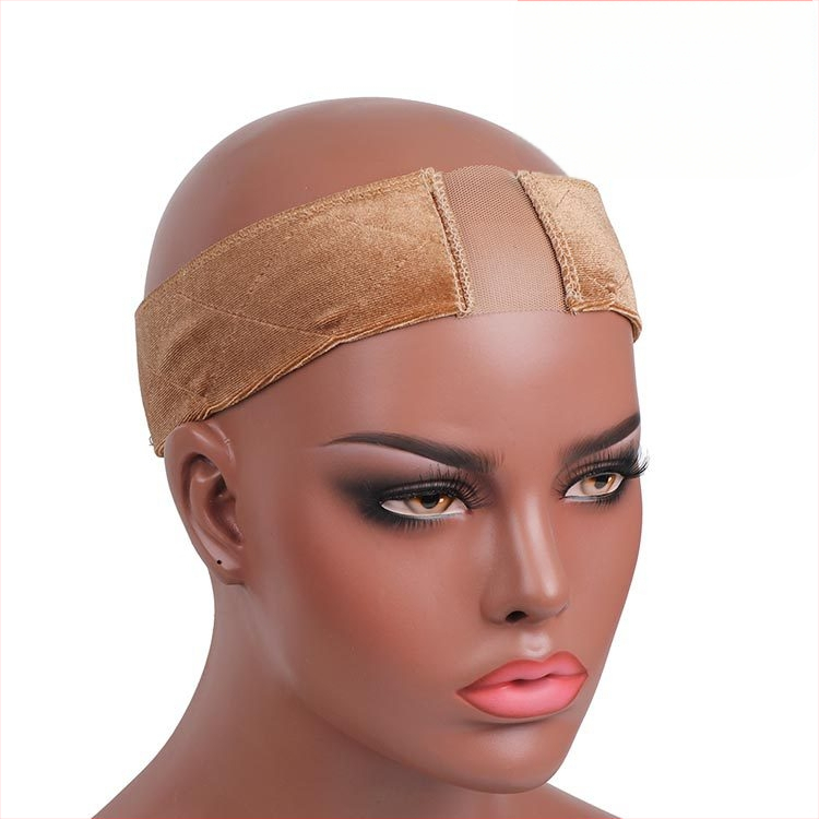 Nunify Velúr paróka rögzítőszalag Velcro-val, állítható pánttal a biztos rögzítésért