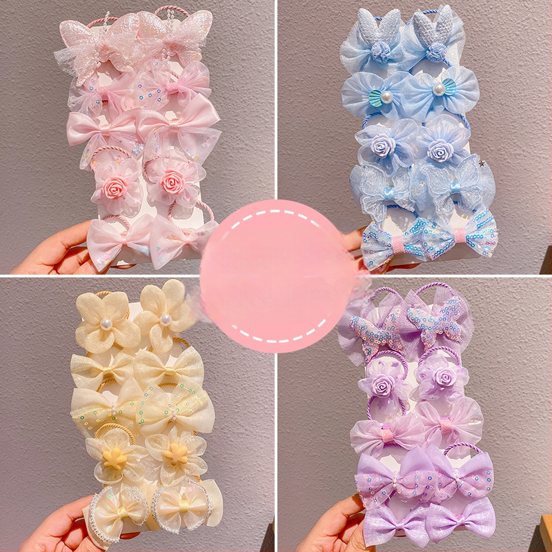 Laste juukseaksessuaar: kangast lillelipp, käsitöö, cartoon-stiilis, külgklips, sobib 0–10-aastastele